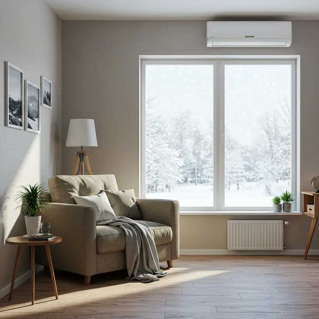 Zima z klimatyzacją – oszczędność energii dzięki funkcji grzania